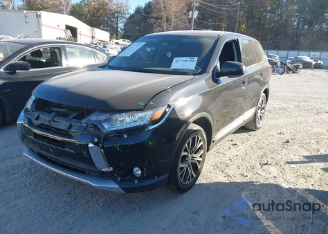 2016 Mitsubishi Outlander Es из США, поврежденный, VIN JA4AD2A34GZ008079